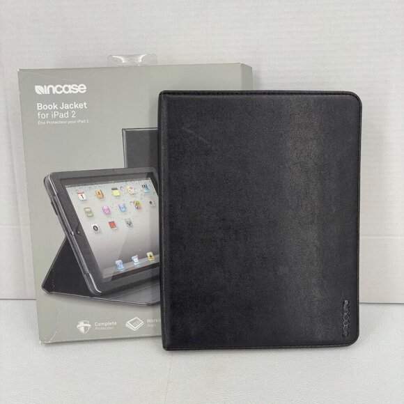 Incase Book Jacket For iPad 2 Black Protection 3 Viewing Angles Working Angle - Picture 4 of 12